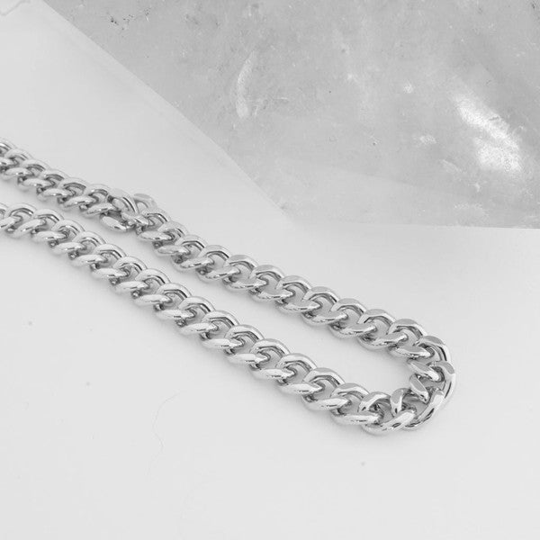 Fiona Thick Curb Adjustable Chain Bracelet