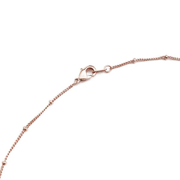 Elegant Adjustable Bead Ball Choker Necklace