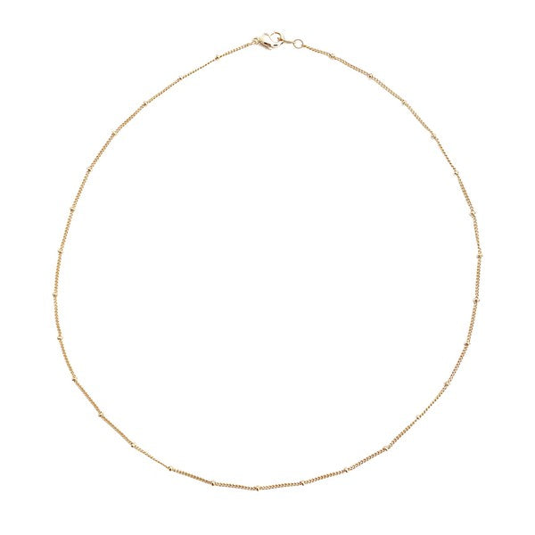 Elegant Adjustable Bead Ball Choker Necklace
