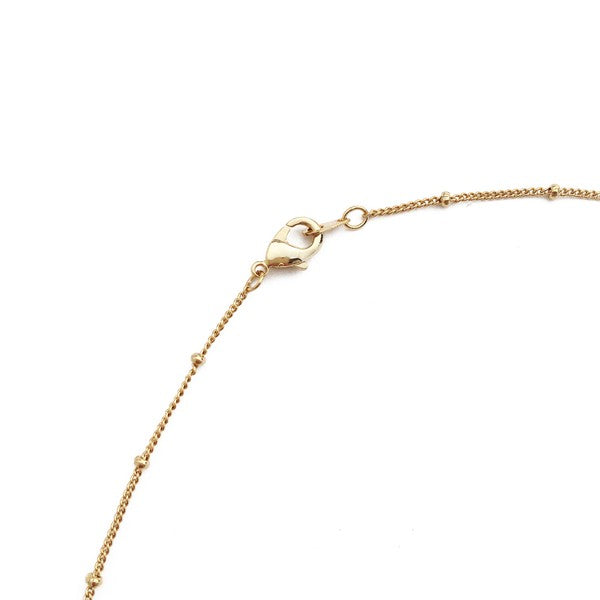 Elegant Adjustable Bead Ball Choker Necklace