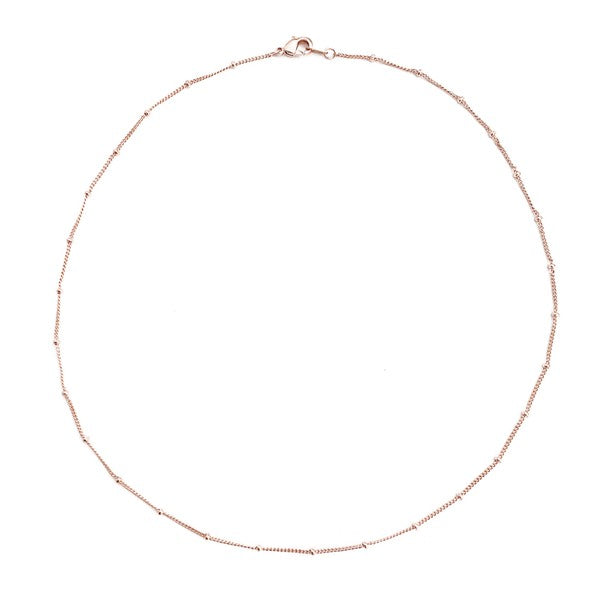 Elegant Adjustable Bead Ball Choker Necklace