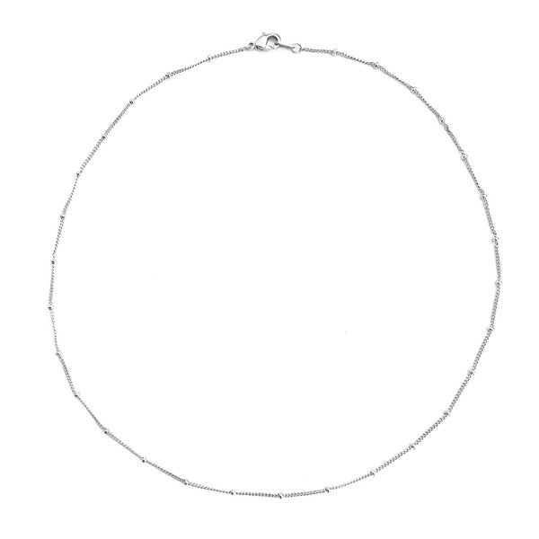 Elegant Adjustable Bead Ball Choker Necklace