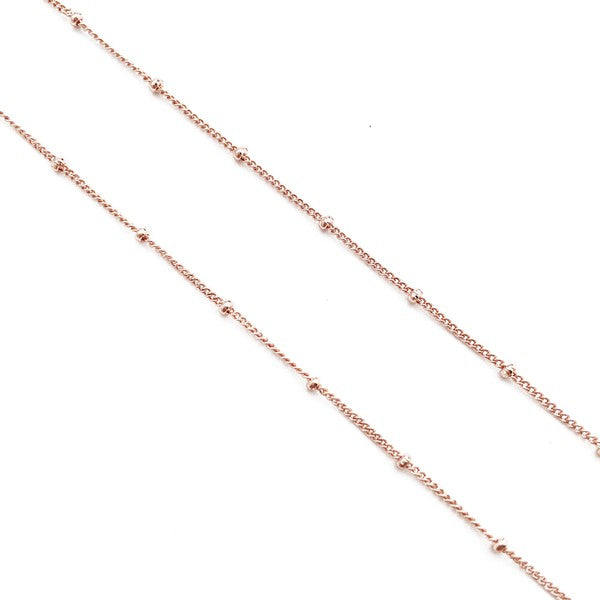 Elegant Adjustable Bead Ball Choker Necklace