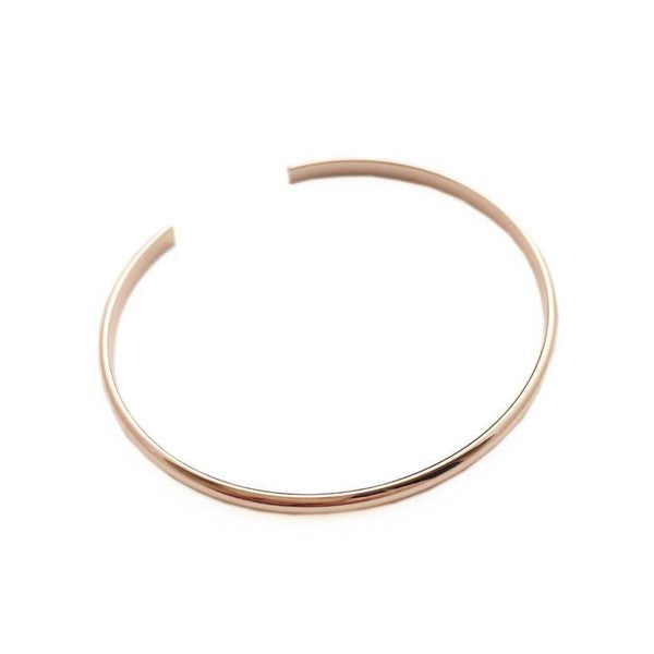 Classic Skinny Cuff-Bangle Adjustable Bracelet