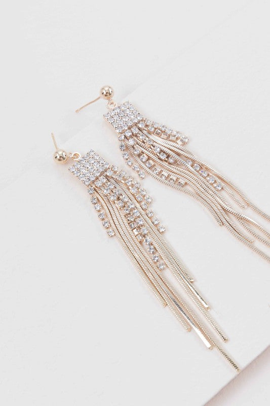 Elegant First Class Lead and Nickel Free Shimmer Earrings