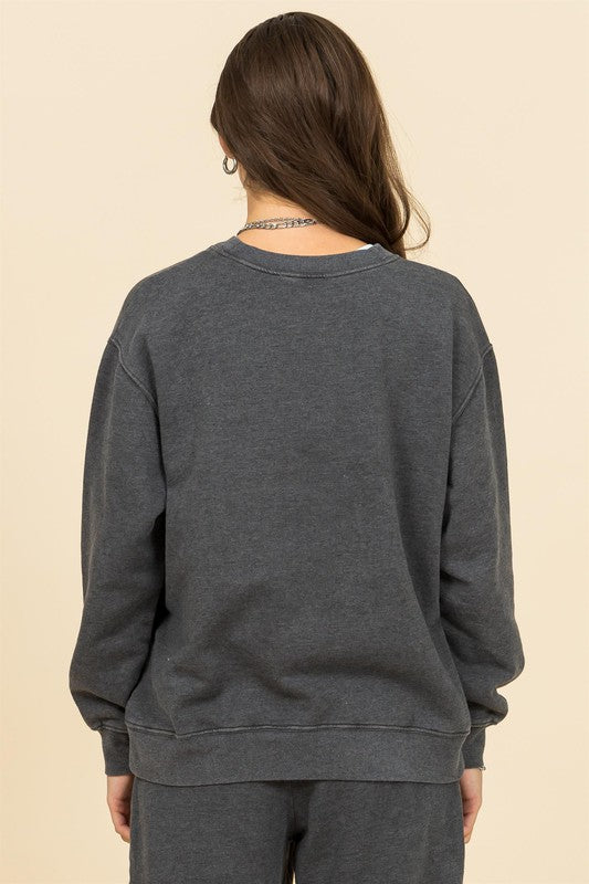 Take Me Home Cozy Oversized Sweatshirt