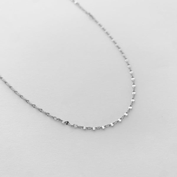 Esme Twisted Dainty Chain Necklace