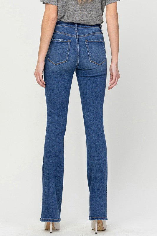 High Rise Bootcut Jeans